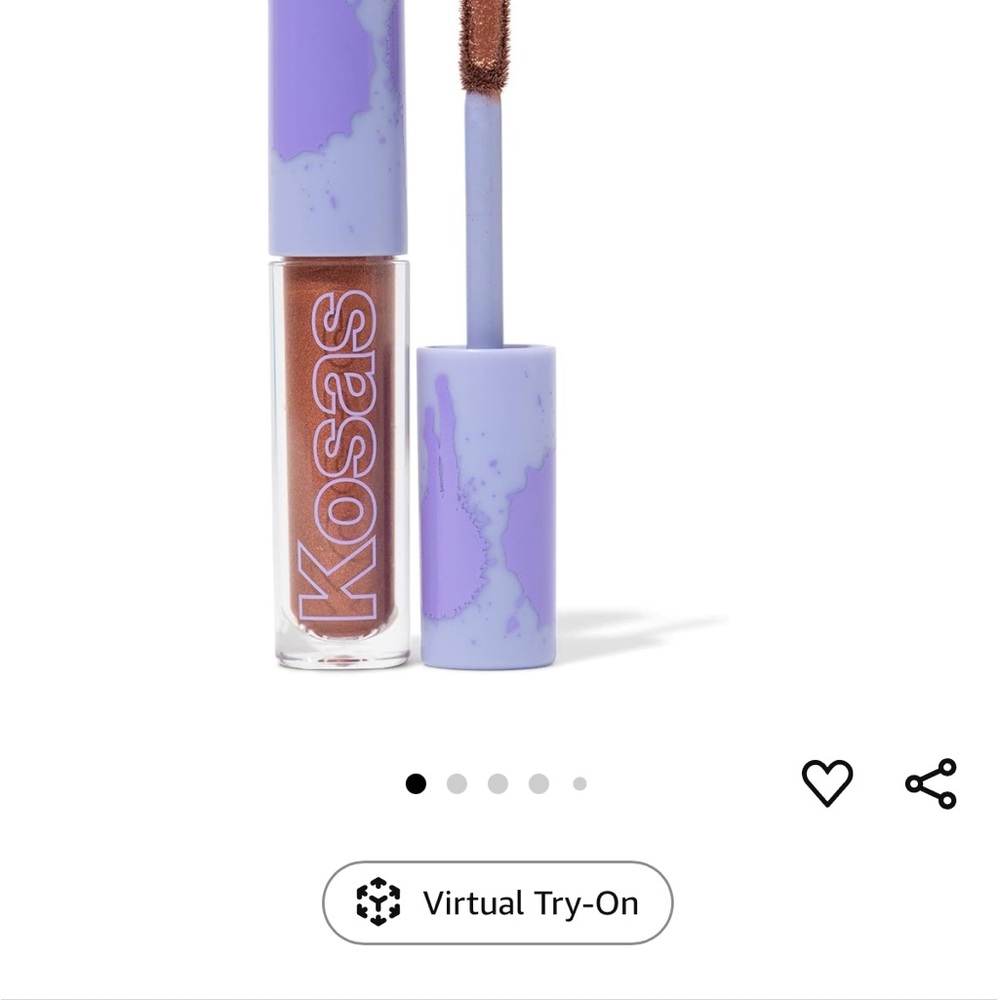 Kosas 10-Second Eye Gel Watercolor Eyeshadow - Fiery